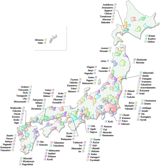 1995 MEA Map